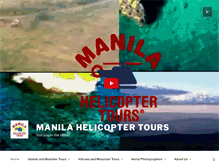 Tablet Screenshot of manilahelicoptertours.com